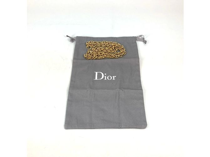 Borsa in pelle marrone Christian Dior - vista 16