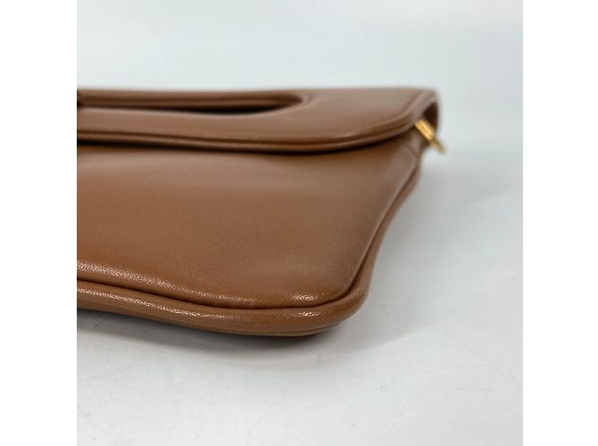 Borsa in pelle marrone Christian Dior - vista 8