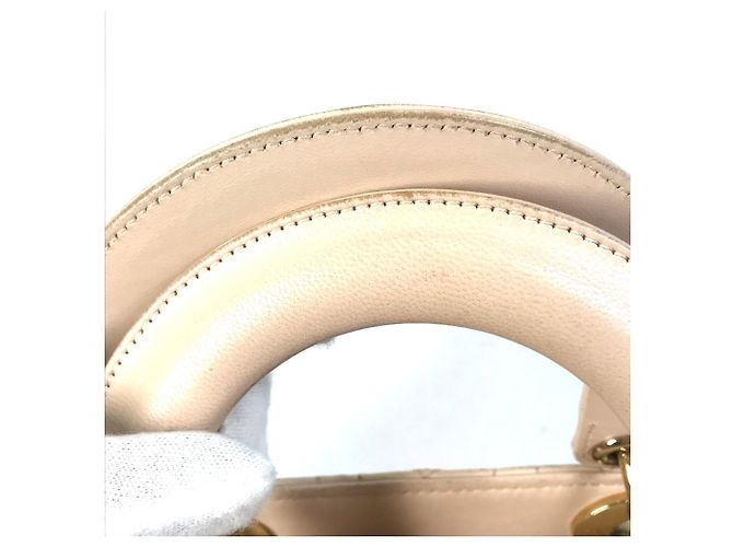 Borsa a mano Mini 2WAY Christian Dior Beige - vista 10