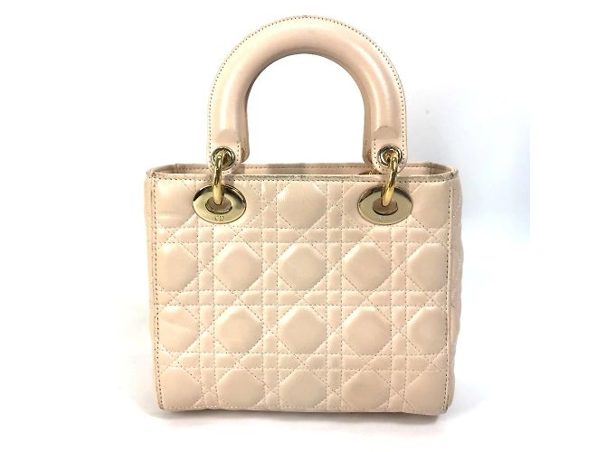 Borsa a mano Mini 2WAY Christian Dior Beige - vista 2