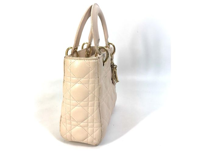 Borsa a mano Mini 2WAY Christian Dior Beige - vista 3