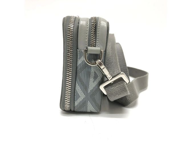 Borsa a spalla grigia Christian Dior Marrone - vista 3