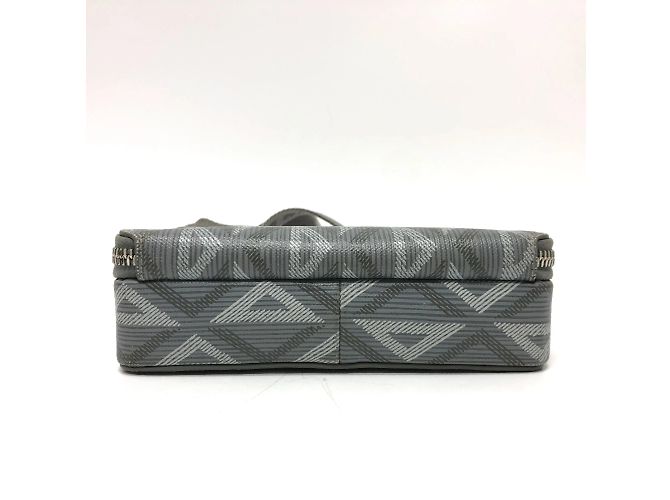 Borsa a spalla grigia Christian Dior Marrone - vista 4