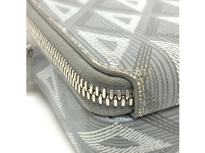 Borsa a spalla grigia Christian Dior Marrone - vista 5