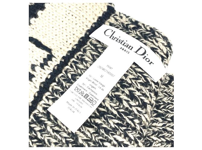 Stola nera Christian Dior Nero - vista 5