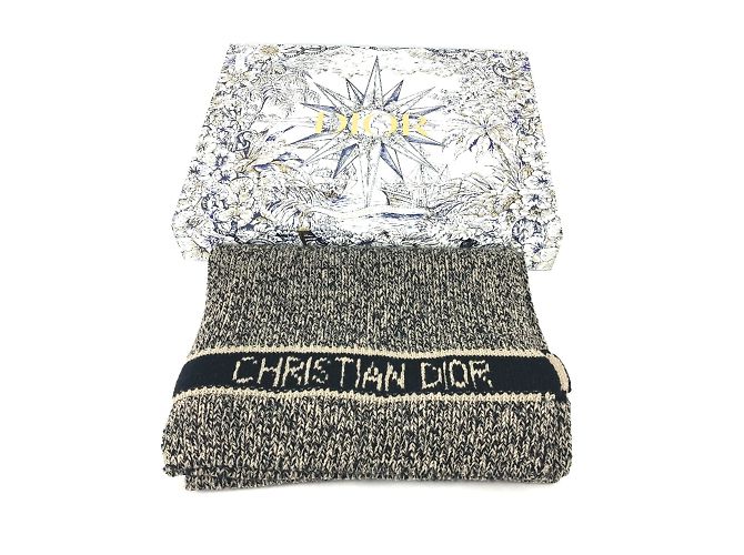 Stola nera Christian Dior Nero - vista 9