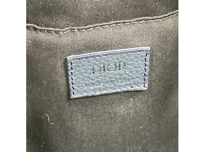 Zaino Trotter Oblique Christian Dior Blu navy - vista 11