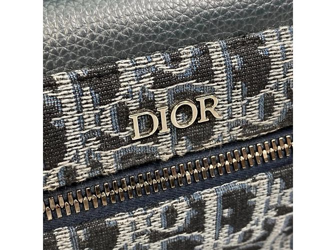Zaino Trotter Oblique Christian Dior Blu navy - vista 9