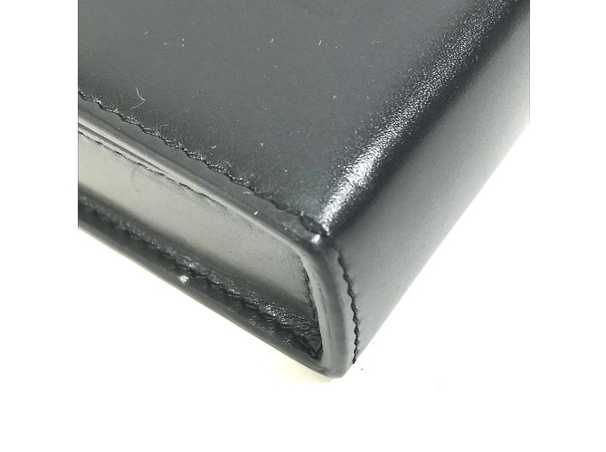 Borsa a spalla in pelle nera Christian Dior Nero - vista 8