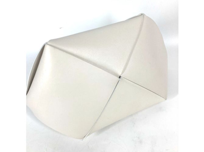 Pochette Maxi Intrecciato Bottega Veneta Bianco - vista 7