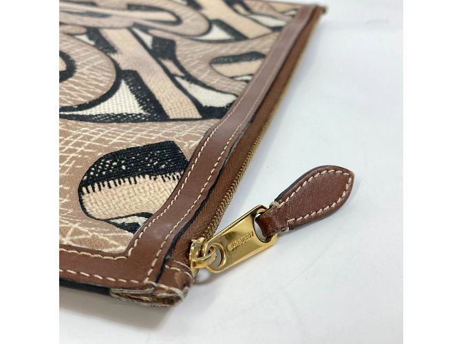 Borsa a mano marrone Burberry - vista 3