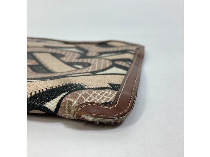 Borsa a mano marrone Burberry - vista 5
