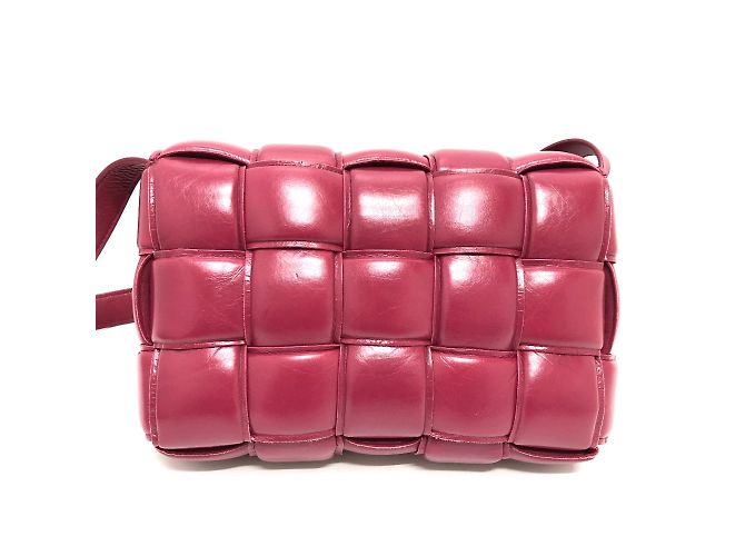 Borsa a Spalla Intrecciato Padded Cassette di Bottega Veneta - vista 3