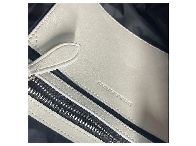 Zaino in pelle beige Burberry - vista 15