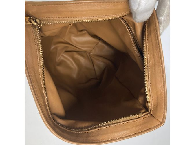 Borsa in pelle marrone Bottega Veneta - vista 9
