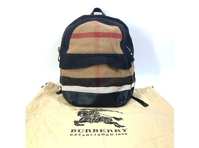 Zaino beige Burberry - vista 10