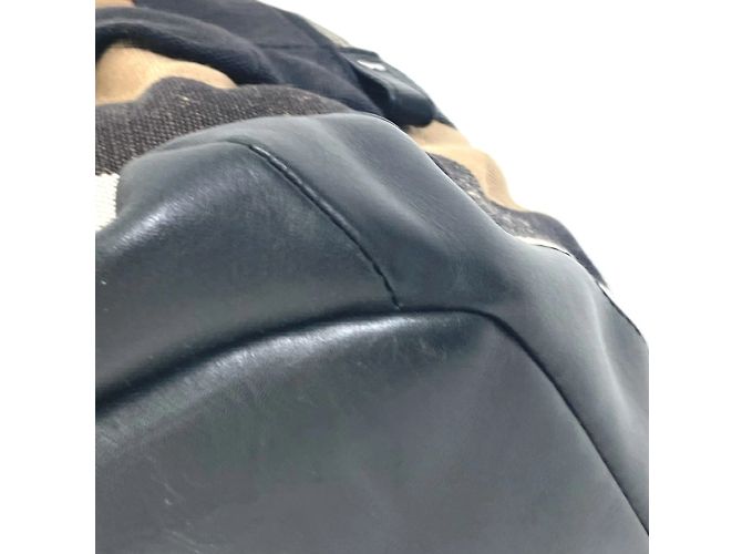 Zaino beige Burberry - vista 7