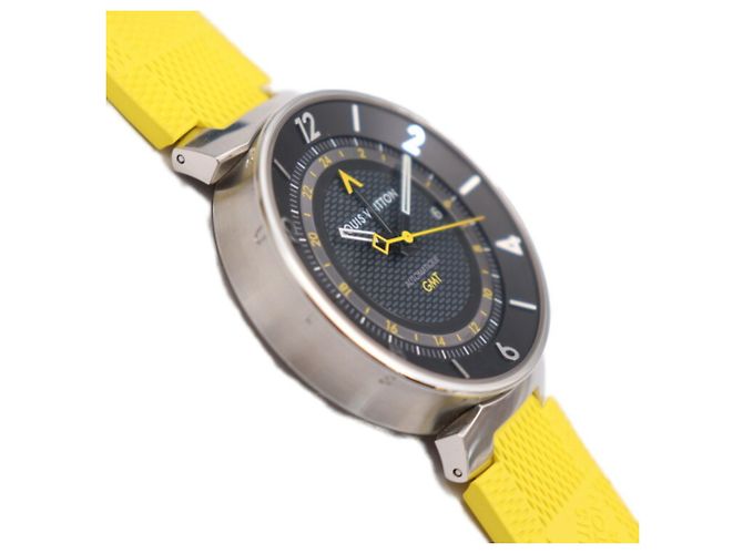 Orologio Louis Vuitton Tambour Moon GMT - vista 3