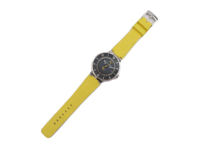 Orologio Louis Vuitton Tambour Moon GMT - vista 5