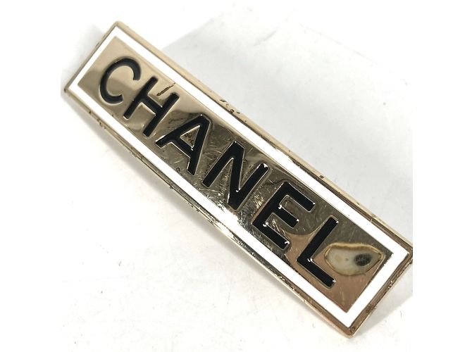 Fermaglio per capelli Chanel B21B in oro di La Valletta D'oro - vista 2