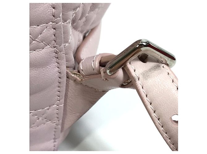 Zaino piccolo Cannage Stardust di Christian Dior Rosa - vista 11