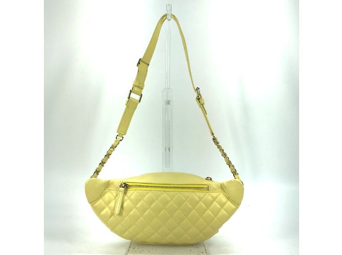 Borsa a cintura con catena Chanel A57832 Giallo - vista 4