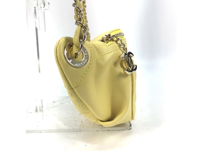 Borsa a cintura con catena Chanel A57832 Giallo - vista 5
