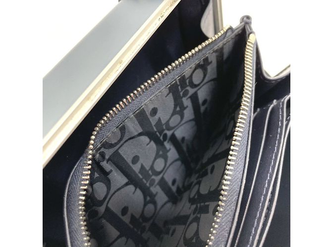 Portafoglio della collaborazione Christian Dior Rimowa Blu - vista 9
