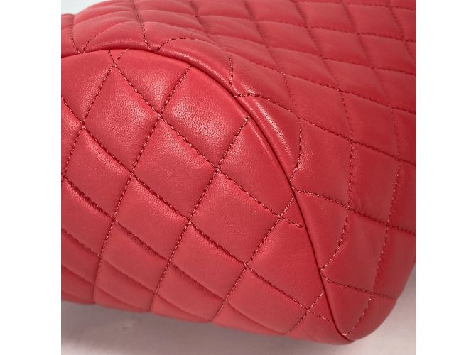 Chanel Pink Leather Backpack - view 6