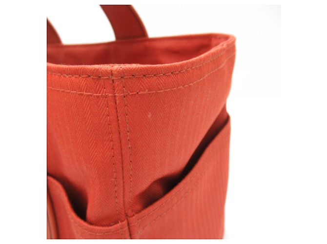Hermès Sac tote PM Acapulco Hermes Orange - vue 10