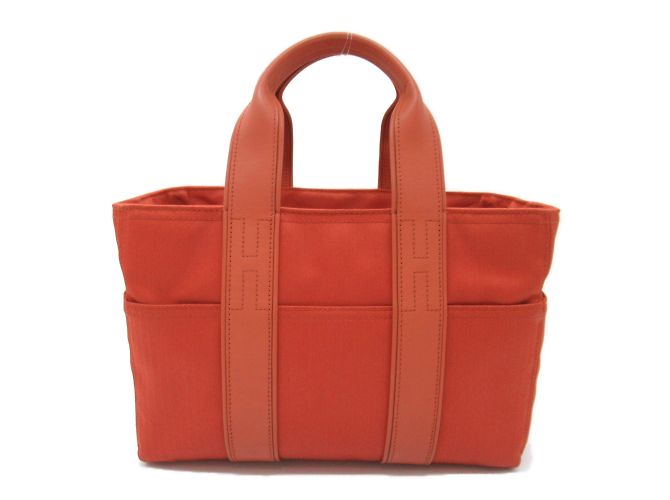 Hermès Sac tote PM Acapulco Hermes Orange - vue 2