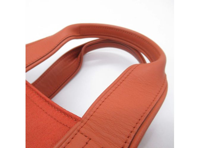 Hermès Sac tote PM Acapulco Hermes Orange - vue 7