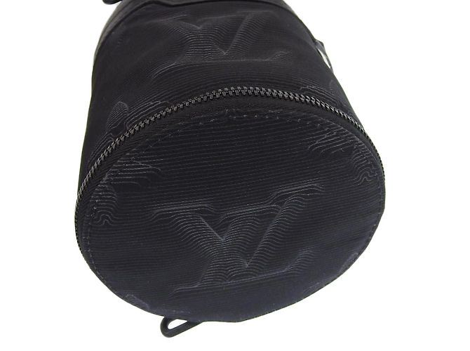 Borsa a spalla Louis Vuitton Porocheon M45604 espandibile Nero Multicolore - vista 6