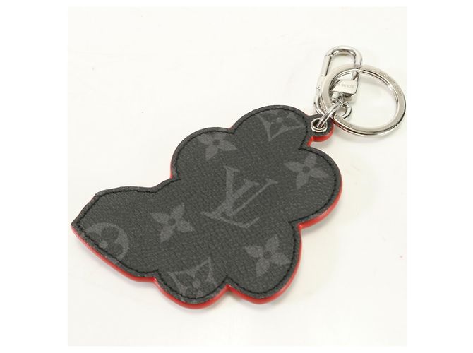 Vivienne Louis Vuitton Monogram Keyring Black - view 2