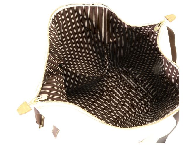 Borsa da weekend Antigua Ecru Boston Louis Vuitton Crudo - vista 12