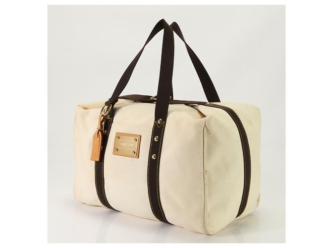 Borsa da weekend Antigua Ecru Boston Louis Vuitton Crudo - vista 2