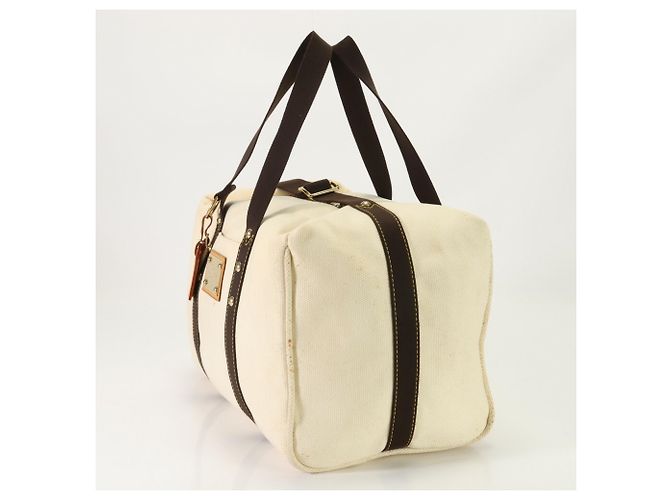 Borsa da weekend Antigua Ecru Boston Louis Vuitton Crudo - vista 5