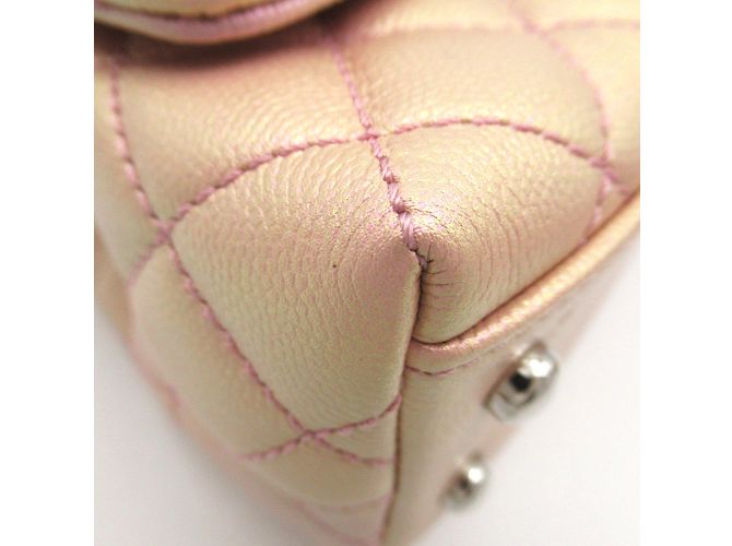 Chanel Coco Handle Matelasse 2-Way Shoulder Bag Pink - view 14