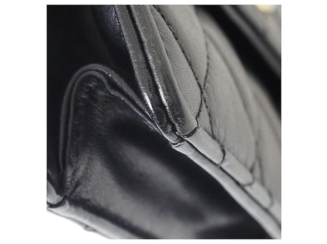 Borsa a vita Chanel Matelassé 70 Nera Nero - vista 12