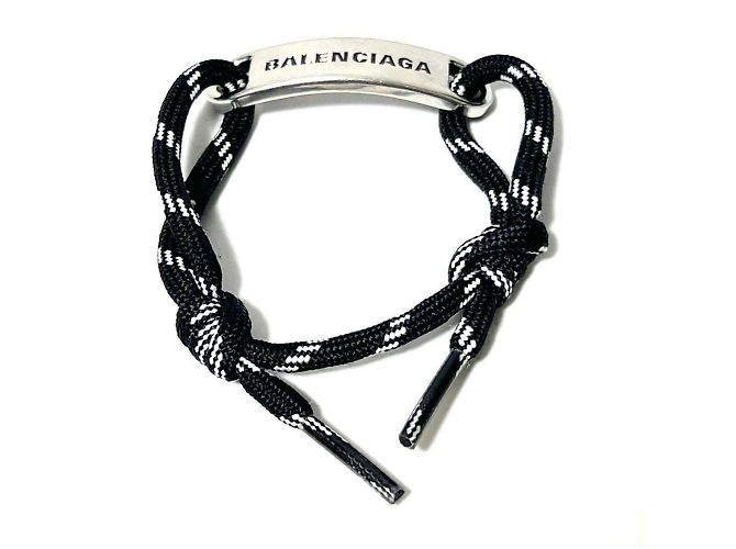 Pulsera de encanto de placa para hombre Balenciaga - vista 2