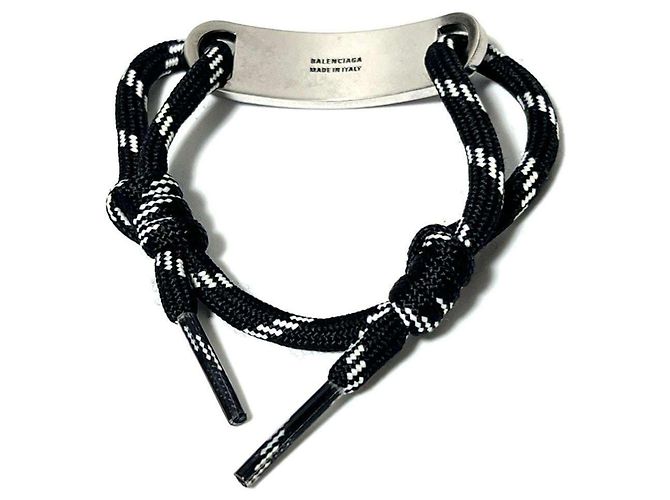 Pulsera de encanto de placa para hombre Balenciaga - vista 3