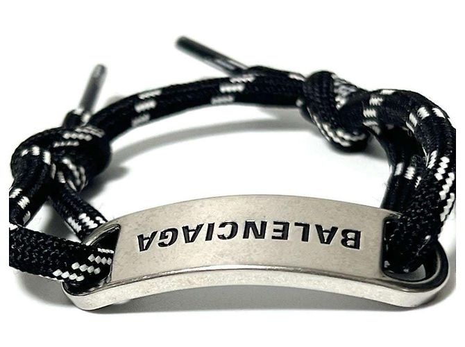Pulsera de encanto de placa para hombre Balenciaga - vista 4