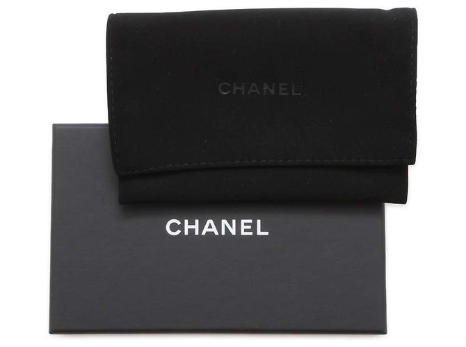 Boy Monedero de piel de cordero Chanel Azul - vista 8