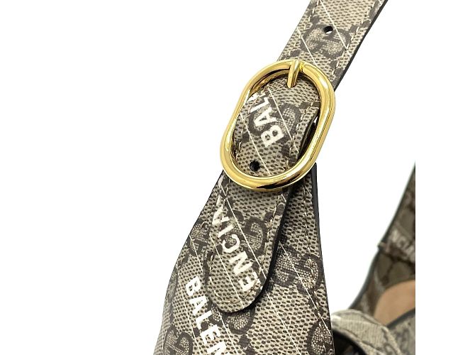 Sac à main Gucci 636706 Collaboration Balenciaga Beige - vue 5