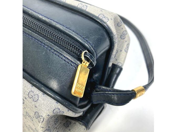 Bolso de Hombro Gucci GG Plus Navy Azul marino - vista 9