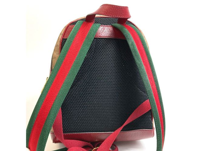 Zaino GG Supreme Gucci 647816 Beige - vista 2