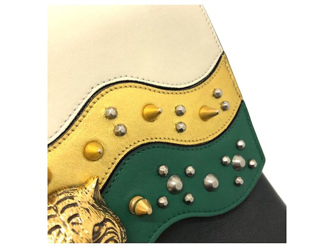 Schwarzer Leder-Rucksack von Gucci - Ansicht 17