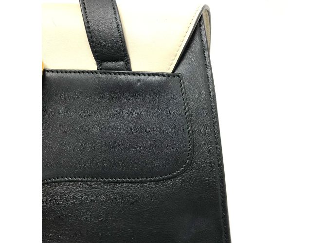 Schwarzer Leder-Rucksack von Gucci - Ansicht 5