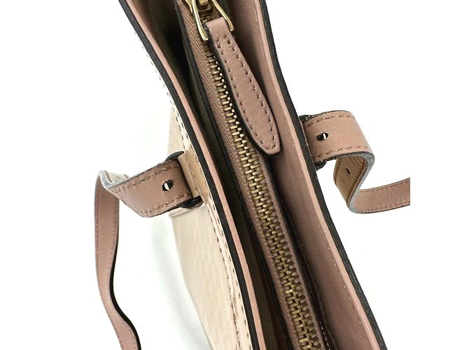 Gucci Beiger Lackleder-Shopper - Ansicht 14