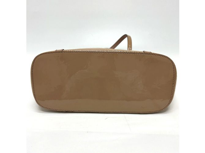 Gucci Beiger Lackleder-Shopper - Ansicht 3